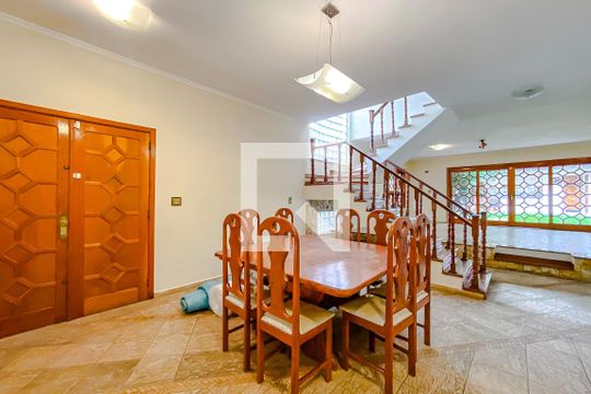 Sala de Jantar de casa à venda com 4 quartos, 365m² em Vila Bertioga, São Paulo