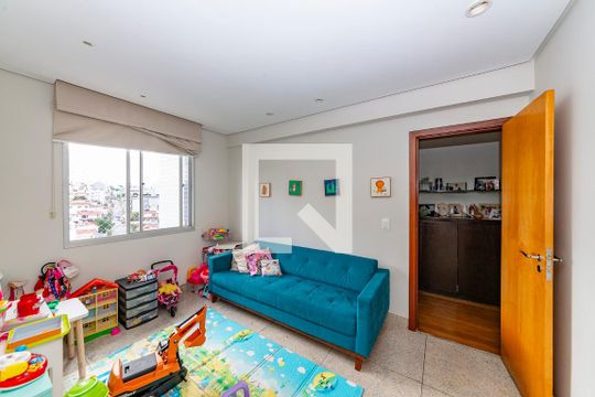 Sala 2 de apartamento para alugar com 4 quartos, 169m² em Alto Barroca, Belo Horizonte