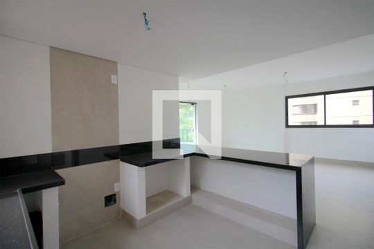 Cozinha de apartamento para alugar com 3 quartos, 96m² em Comiteco, Belo Horizonte