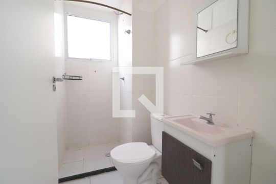 Banheiro de apartamento para alugar com 2 quartos, 50m² em Santo Afonso, Novo Hamburgo