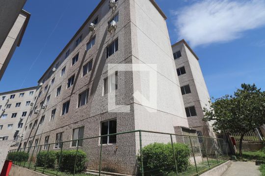Fachada de apartamento para alugar com 2 quartos, 50m² em Santo Afonso, Novo Hamburgo