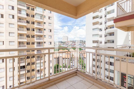 Sacada de apartamento à venda com 2 quartos, 48m² em Novo Osasco, Osasco