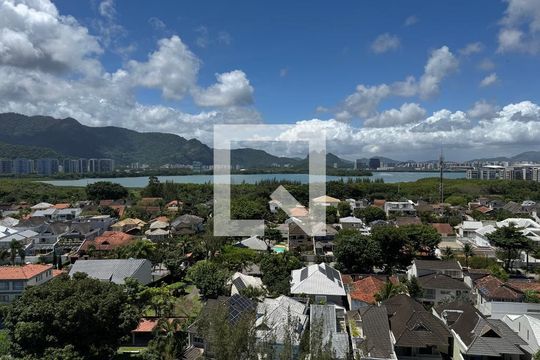 Terraço - Vista de apartamento à venda com 4 quartos, 372m² em Barra da Tijuca, Rio de Janeiro