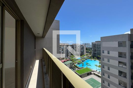 Sala - Sacada de apartamento à venda com 4 quartos, 372m² em Barra da Tijuca, Rio de Janeiro