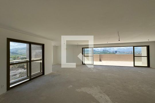 Sala de apartamento à venda com 4 quartos, 372m² em Barra da Tijuca, Rio de Janeiro