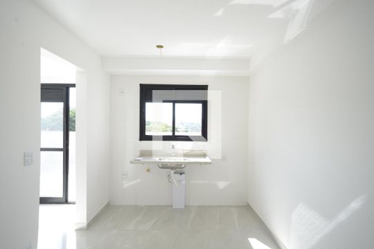Sala/ Cozinha de apartamento à venda com 1 quarto, 44m² em Sacomã, São Paulo