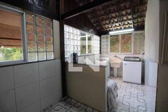 Área de Serviço 2 de casa de condomínio à venda com 5 quartos, 700m² em Taquara, Rio de Janeiro