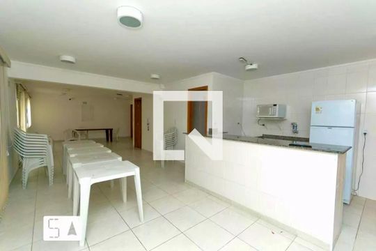 Área comum - Salão de festas de apartamento para alugar com 1 quarto, 36m² em Jabaquara, São Paulo