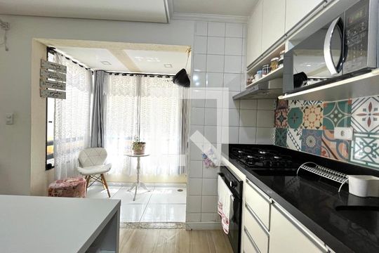 Cozinha de apartamento para alugar com 1 quarto, 36m² em Jabaquara, São Paulo