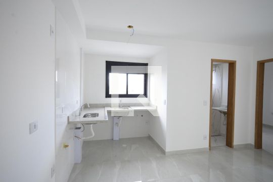 Cozinha/ Serviço de apartamento à venda com 1 quarto, 37m² em Sacomã, São Paulo