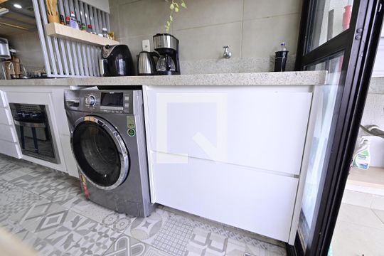 Área de Serviço de apartamento à venda com 2 quartos, 60m² em Setor Marista, Goiânia