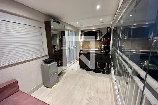 Varanda de apartamento à venda com 3 quartos, 94m² em Centro, São Bernardo do Campo