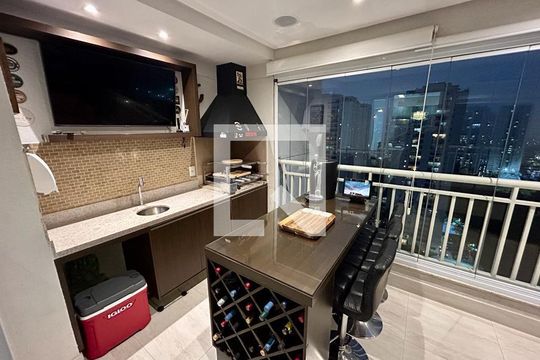 Varanda de apartamento à venda com 3 quartos, 94m² em Centro, São Bernardo do Campo