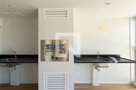 Detalhe da área de serviço e churrasqueira  de apartamento à venda com 3 quartos, 140m² em Botafogo, Rio de Janeiro