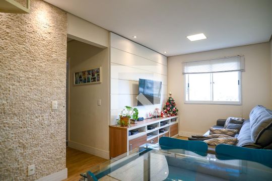 Sala de apartamento à venda com 3 quartos, 121m² em Jardim Celeste, São Paulo