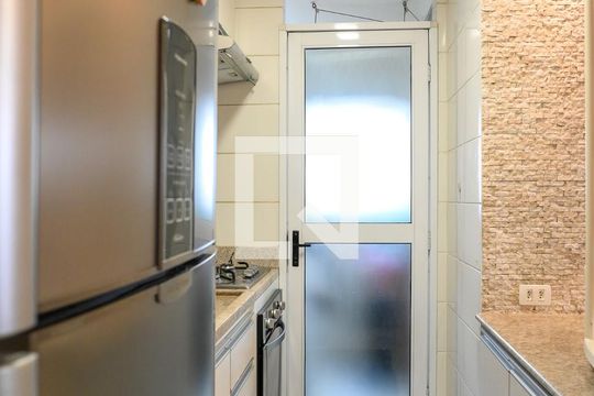 Cozinha de apartamento à venda com 3 quartos, 121m² em Jardim Celeste, São Paulo