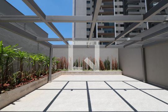 Área comum - Churrasqueira de kitnet/studio para alugar com 1 quarto, 24m² em Vila Matilde, São Paulo
