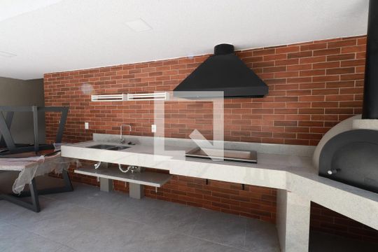 Área comum - Churrasqueira de kitnet/studio para alugar com 1 quarto, 24m² em Vila Matilde, São Paulo