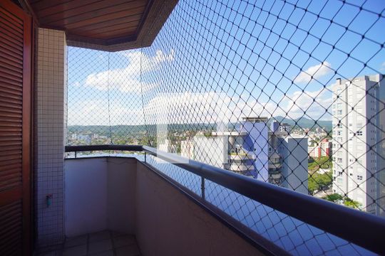 Varanda da suíte de apartamento à venda com 4 quartos, 221m² em Centro, Novo Hamburgo