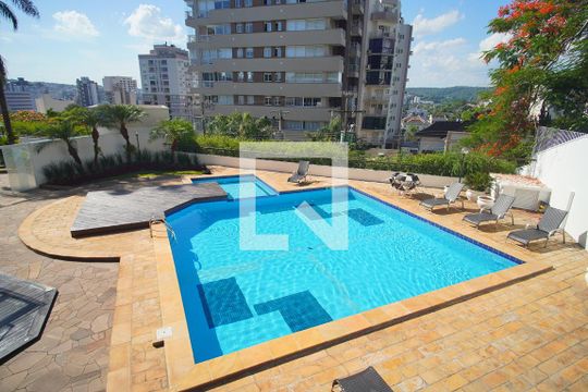 Área comum - Piscina de apartamento à venda com 4 quartos, 221m² em Centro, Novo Hamburgo
