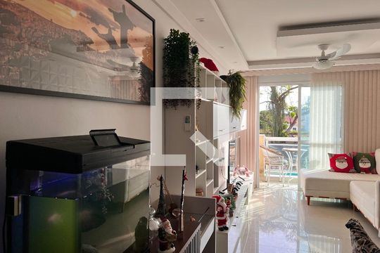 Sala de apartamento à venda com 2 quartos, 68m² em Taquara, Rio de Janeiro