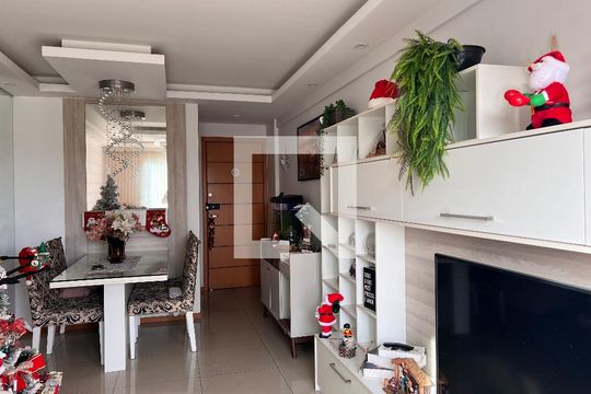 Sala de apartamento à venda com 2 quartos, 68m² em Taquara, Rio de Janeiro