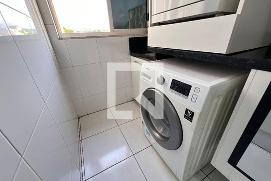Área de Serviço de apartamento à venda com 2 quartos, 68m² em Taquara, Rio de Janeiro