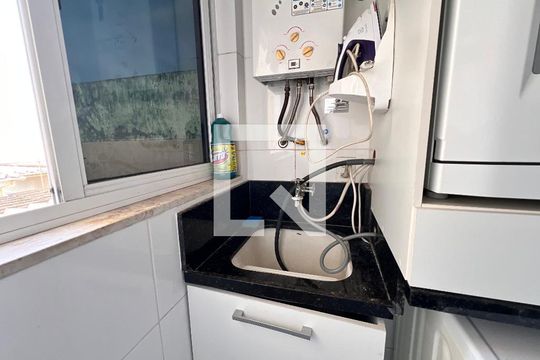 Área de Serviço de apartamento à venda com 2 quartos, 68m² em Taquara, Rio de Janeiro