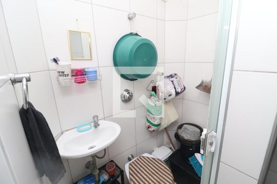 Banheiro de serviço de apartamento à venda com 2 quartos, 72m² em Tatuapé, São Paulo