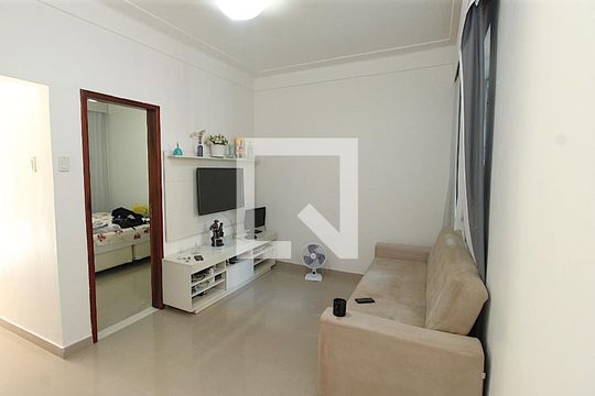 Sala de apartamento à venda com 1 quarto, 40m² em Engenho de Dentro, Rio de Janeiro