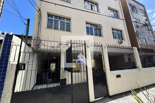 Fachada de apartamento à venda com 1 quarto, 40m² em Engenho de Dentro, Rio de Janeiro