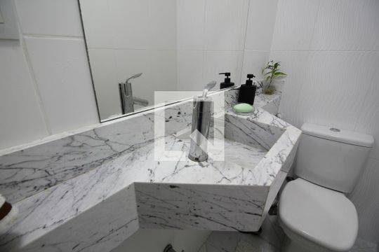 Lavabo 2 de casa de condomínio à venda com 4 quartos, 560m² em Jacarepaguá, Rio de Janeiro