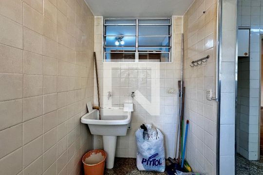 Área de Serviço de apartamento à venda com 2 quartos, 92m² em Santo Amaro, São Paulo