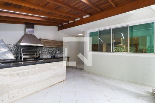 Área da churrasqueira de casa de condomínio à venda com 4 quartos, 529m² em Tremembé, São Paulo