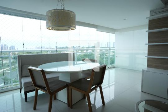 Varanda de apartamento para alugar com 5 quartos, 146m² em Jaguaribe, Salvador