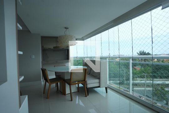Varanda de apartamento para alugar com 5 quartos, 146m² em Jaguaribe, Salvador