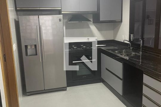 Cozinha de casa de condomínio à venda com 3 quartos, 320m² em Chácara Morada Mediterrânea, Jundiaí