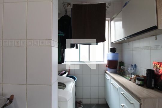 Cozinha e Área de Serviço de apartamento à venda com 3 quartos, 60m² em Castelo, Belo Horizonte