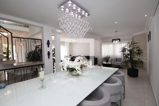 Sala de Jantar de casa para alugar com 5 quartos, 400m² em Horto Florestal, São Paulo
