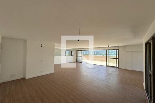 Sala de apartamento à venda com 4 quartos, 372m² em Barra da Tijuca, Rio de Janeiro