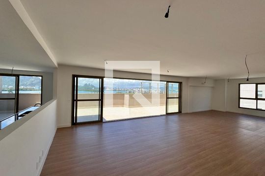 Sala de apartamento à venda com 4 quartos, 372m² em Barra da Tijuca, Rio de Janeiro