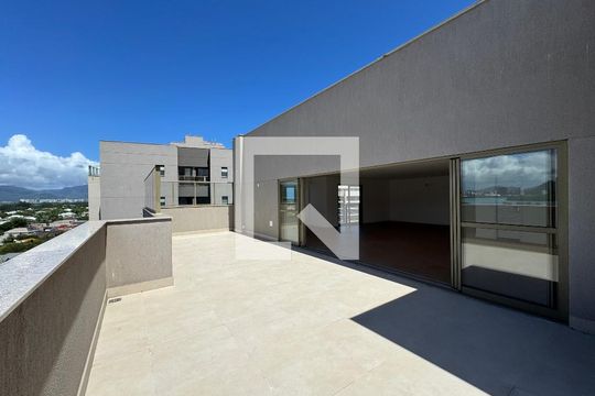 Terraço - Vista de apartamento à venda com 4 quartos, 372m² em Barra da Tijuca, Rio de Janeiro