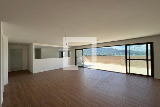 Sala de apartamento à venda com 4 quartos, 372m² em Barra da Tijuca, Rio de Janeiro