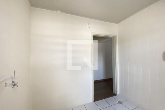 Cozinha de apartamento para alugar com 1 quarto, 63m² em São José, São Leopoldo