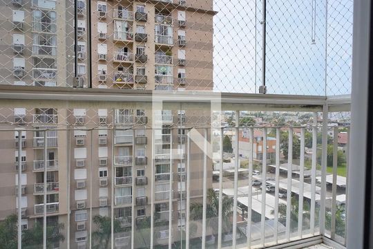 Varanda da Sala de apartamento para alugar com 2 quartos, 65m² em Sarandi, Porto Alegre