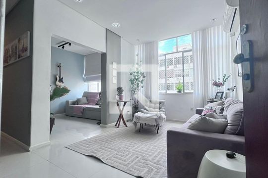 Sala de apartamento à venda com 3 quartos, 120m² em Copacabana, Rio de Janeiro