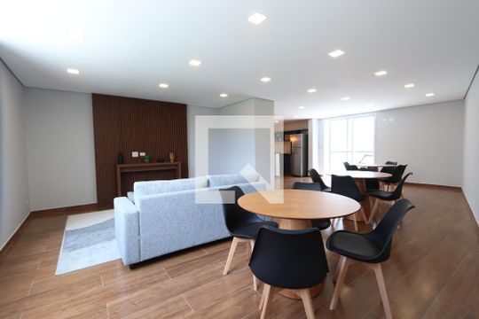 Área comum - Salão de festas de apartamento para alugar com 1 quarto, 27m² em Jardim Angela (zona Leste), São Paulo