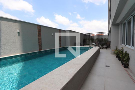 Área comum - Piscina de apartamento para alugar com 1 quarto, 27m² em Jardim Angela (zona Leste), São Paulo