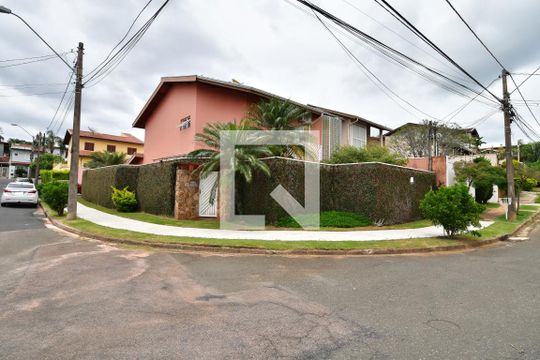 Fachada de casa à venda com 4 quartos, 302m² em Parque Alto Taquaral, Campinas