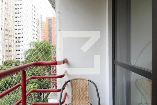 Varanda de apartamento para alugar com 1 quarto, 35m² em Moema, São Paulo